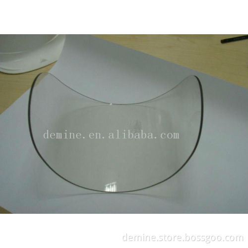 Polycarbonate Membrane Overlay Covering Front Panel For Machine security shield